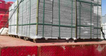 银川 芝麻白火烧规格板地铺石300*600/600*600