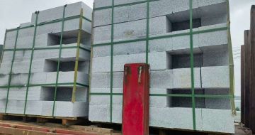 银川 芝麻白花岗岩路沿石，平石，路侧石，马路牙子，路缘石，立缘石，平缘石等