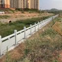 银川 白麻河道栏杆效果展示图