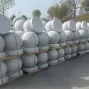 银川 白麻花岗岩石材圆球，石球，挡车球，隔离球，景观石球，风水球等