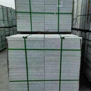 银川 芝麻白火烧，园林广场市政工程地铺石，1.8~5.0厚均有现货