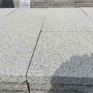 银川 白麻花岗岩石材推荐 荔枝面地铺石