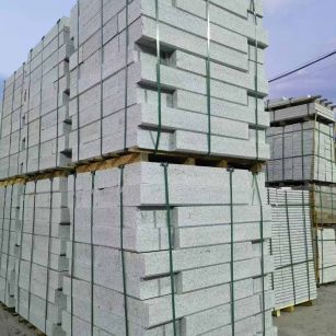 银川 芝麻白花岗岩路沿石，路缘石，路肩石，道牙，立缘石，马路牙子，街沿石，侧石等