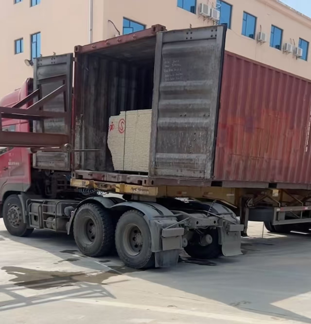 银川 黄金麻荔枝面毛板