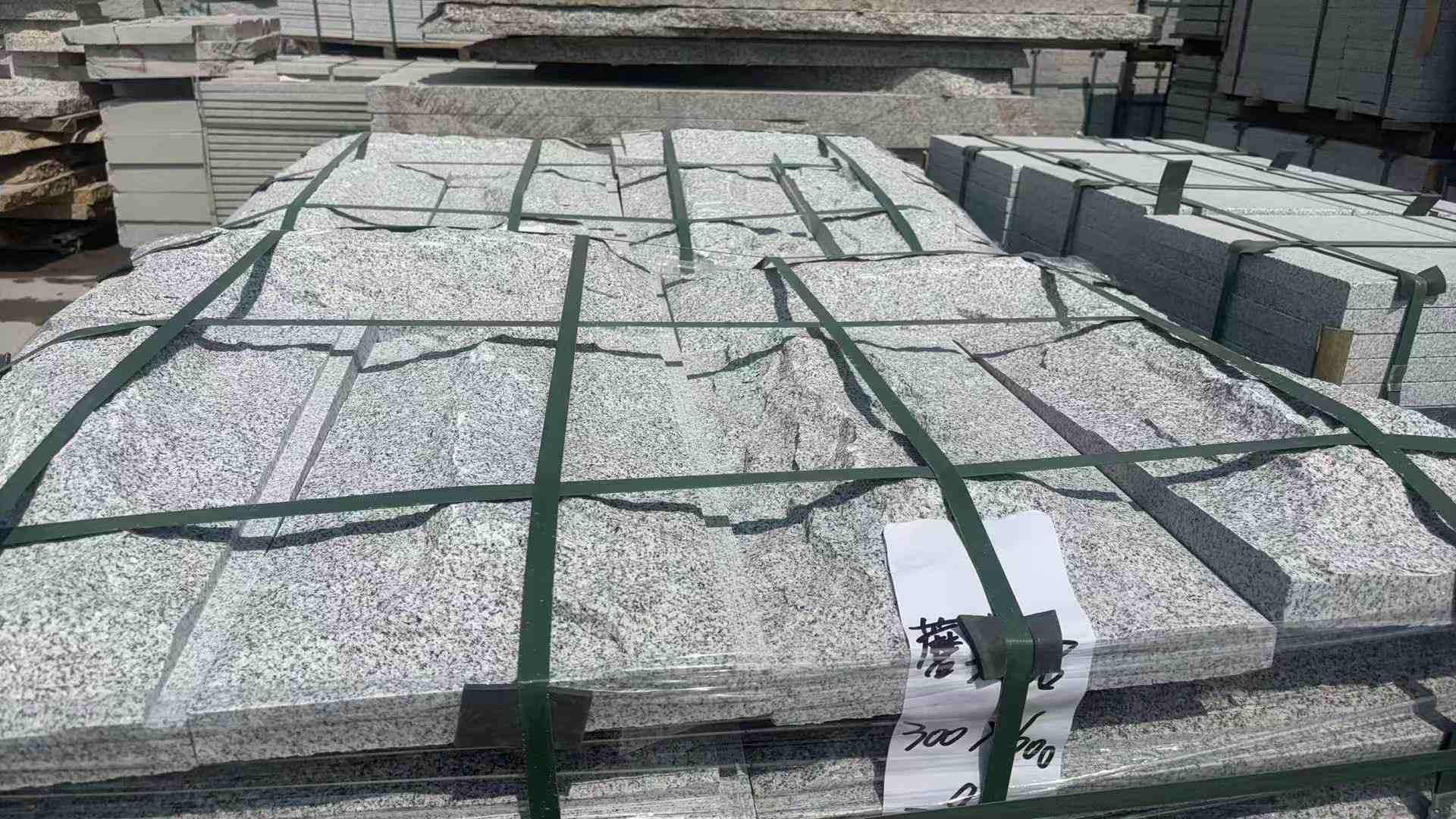 银川 芝麻白蘑菇石成品