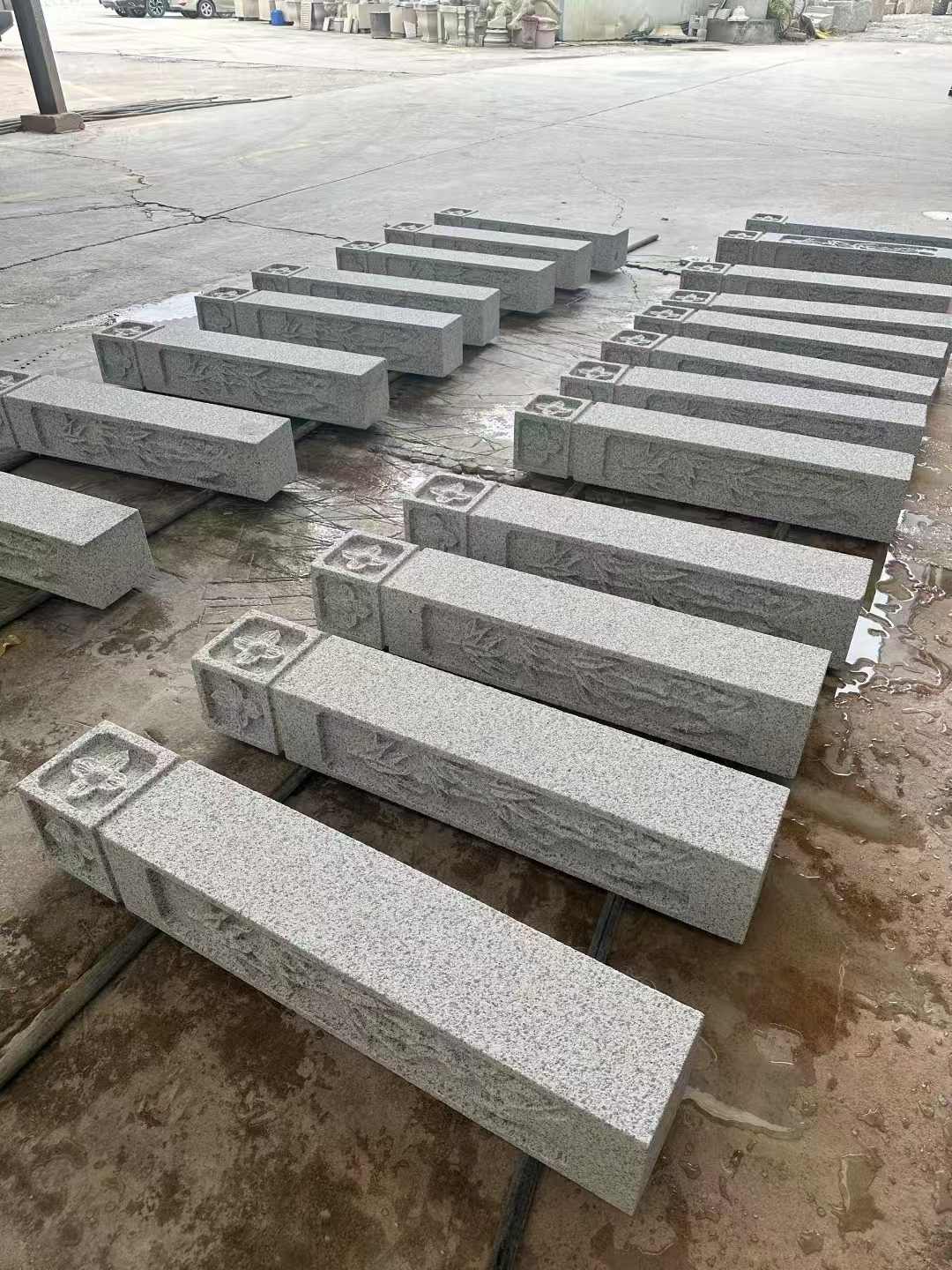 银川 白麻方柱雕花防水